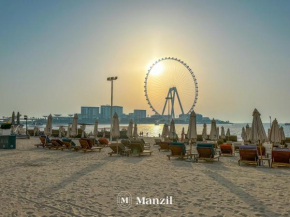 Manzil - Lavish 3BR in JBR with Sea Views and 5 min walk to beach